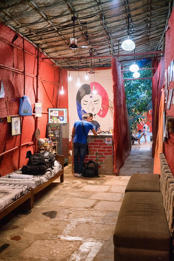 Bricks And Bamboo Hostel Anjuna Exterior photo